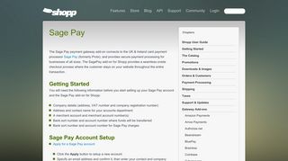 
                            12. Sage Pay - Documentation » Documentation — The Official User ...