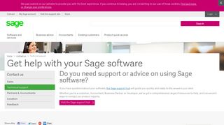 
                            7. Sage Technical Support | Sage IE - Sage Ireland