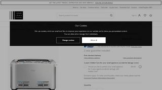 
                            13. Sage the Smart Toast™ 4 Slice Toaster, Stainless Steel at John Lewis ...