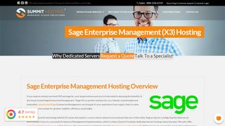 
                            8. Sage X3 Hosting: Dedicated Enterprise Management Cloud Hosting