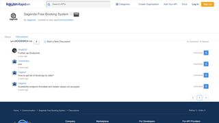 
                            13. Sagenda Free Booking System API Support & Discussions | ...