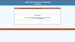
                            4. ( संघ लोक सेवा आयोग ) MARKSHEET - Union Public Service ...