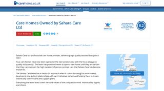 
                            4. Sahara Care Ltd - Care Homes