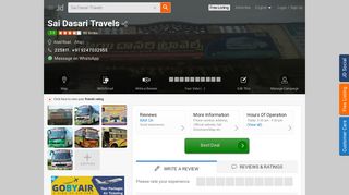 
                            11. Sai Dasari Travels - Bus Services in Machilipatnam - Justdial