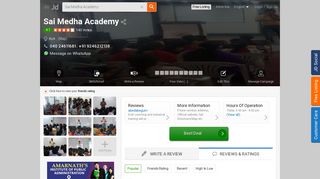 
                            8. Sai Medha Academy, Koti - Tutorials in Hyderabad - Justdial