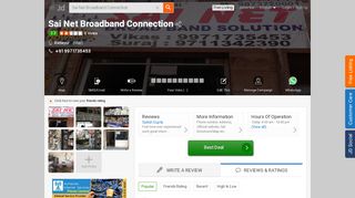 
                            7. Sai Net Broadband Connection, Badarpur - Internet Service ...