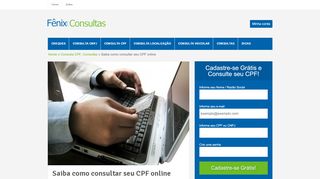 
                            4. Saiba como consultar seu CPF online - Fênix Consultas