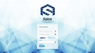 
                            2. SAICA - Login - Cattpi