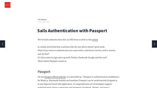 
                            10. Sails Authentication with Passport - Hello Sails.js