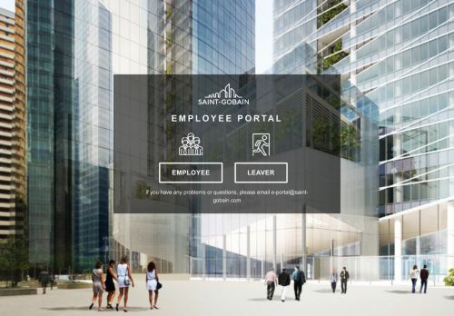 
                            1. Saint-Gobain Employee Portal: Welcome