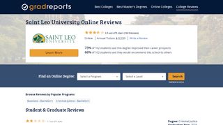 
                            4. Saint Leo University Online Reviews