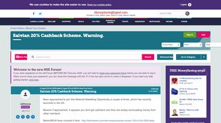 
                            13. Saivian 20% Cashback Scheme. Warning. - MoneySavingExpert.com Forums