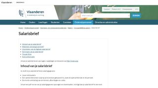 
                            4. Salarisbrief - Onderwijs Vlaanderen