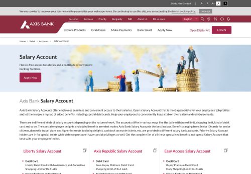 
                            1. Salary Account - Apply for Salary Account Online at Axis Bank