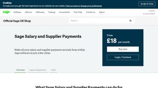 
                            8. Salary and Supplier Payments | Sage Store