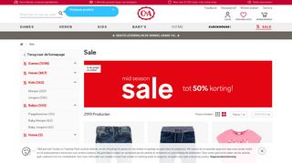
                            5. SALE! Afgeprijsde kleding online kopen - C&A Online Shop