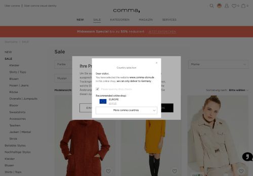 
                            9. Sale | Fashion & Mode | comma Online Store