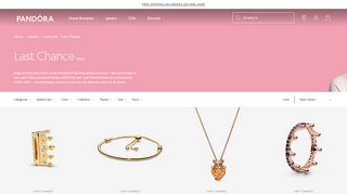 
                            9. Sale Jewelry | Last Chance - Pandora Jewelry