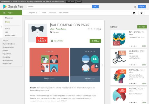 
                            10. [SALE] SIMPAX ICON PACK - Apps on Google Play