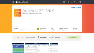 
                            6. Sales Assist 2.0 - RNLIC Free Download - snapwork ...