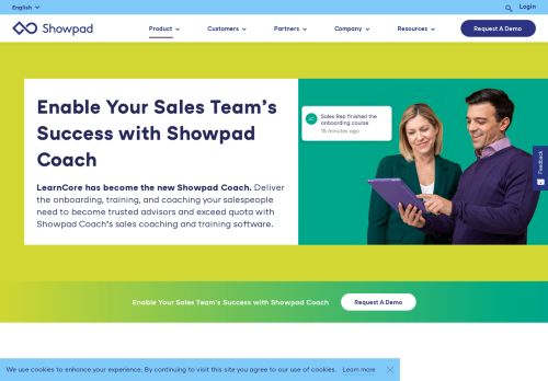 
                            9. Sales Coaching | Sales Training Software | Sales ... - Showpad