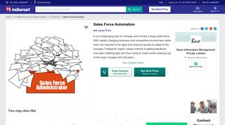 
                            5. Sales Force Automation in Mumbai, Base Information Management ...