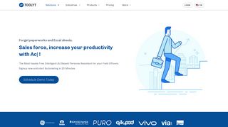 
                            9. Sales force Productivity Tool | Toolyt, an AI based intelligent personal ...