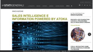 
                            4. sales intelligence e information powered by atoka - Gli Stati Generali