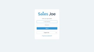 
                            13. Sales Joe - Sales and Lead Generation for Small Businesses