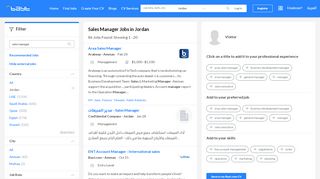 
                            11. Sales Manager Jobs in Jordan (2019) - Bayt.com