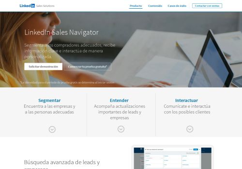 
                            3. Sales Navigator | Soluciones de ventas de LinkedIn