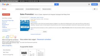 
                            5. Sales Promotion: How to Create, Implement and Integrate Campaigns ...
