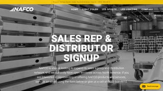 
                            9. Sales Rep & Distributor SignUp — NAFCO International, Inc.