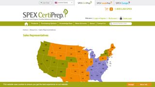 
                            9. Sales Reps - About Us :: SPEX CertiPrep