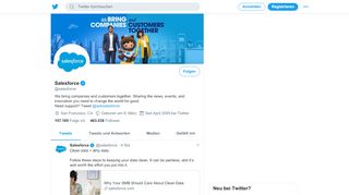 
                            11. Salesforce (@salesforce) | Twitter