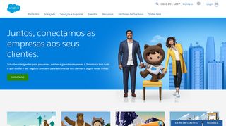 
                            3. Salesforce Brasil: CRM e Gestão de Clientes na Nuvem