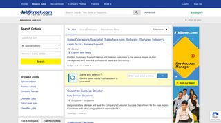 
                            10. Salesforce com Jobs in Singapore, Job Vacancies | JobStreet.com.sg