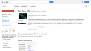 
                            11. Salesforce CRM: The Definitive Admin Handbook - Resultado de Google Books