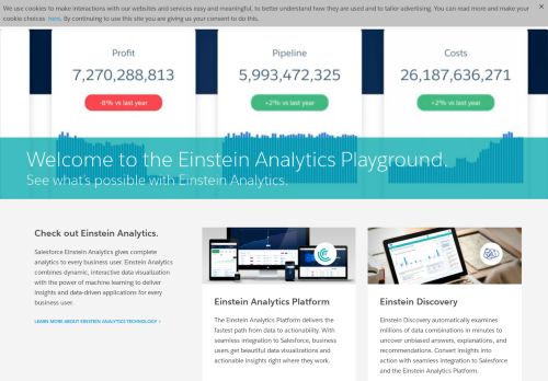 
                            2. Salesforce Einstein Analytics Playground