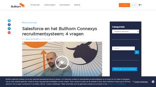 
                            8. Salesforce en het Bullhorn Connexys Recruitmentsysteem | Bullhorn NL