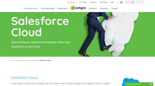 
                            8. Salesforce in de cloud - Jouw CRM goed geregeld | Eshgro BV