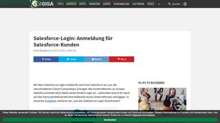 
                            7. Salesforce-Login: Anmeldung für Salesforce-Kunden – GIGA