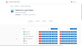 
                            13. Salesforce Login Helper - Google Chrome