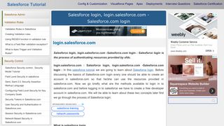 
                            10. Salesforce login, login.salesforce.com -Salesforce.com login