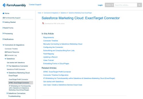 
                            9. Salesforce Marketing Cloud: ExactTarget Connector | FormAssembly ...