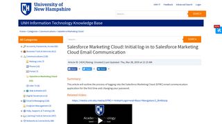 
                            5. Salesforce Marketing Cloud: Initial log-in to Salesforce Marketing ...