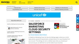 
                            11. Salesforce Marketing Cloud Security Settings - dummies