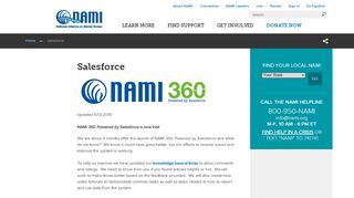 
                            11. Salesforce | NAMI: National Alliance on Mental Illness