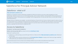 
                            11. Salesforce - Principal Financial Group Tools and Information for Advisors