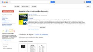 
                            13. Salesforce Service Cloud For Dummies - Resultado de Google Books